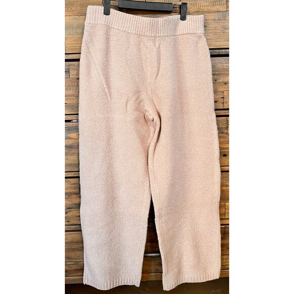 CLUB MONOCO Women's Boucle Pant in Pink/Rose Sz L NWT - Picture 1 of 9